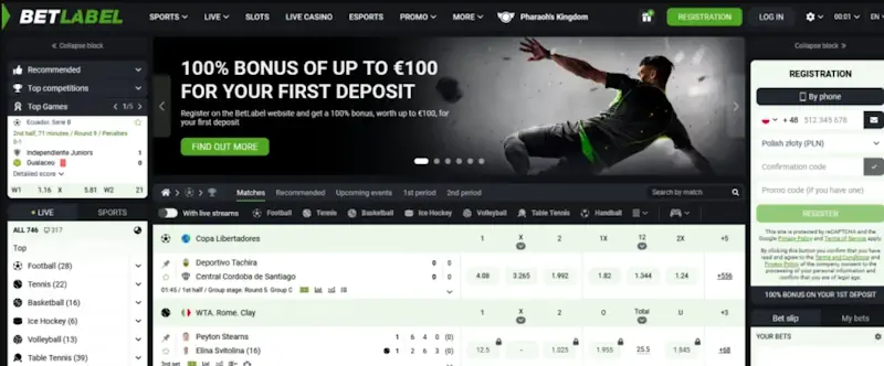 BetLabel σε ξένο καζίνο με low minimum deposit, bonus, APK και επιλογές για ελληνικά online καζίνο παικτών